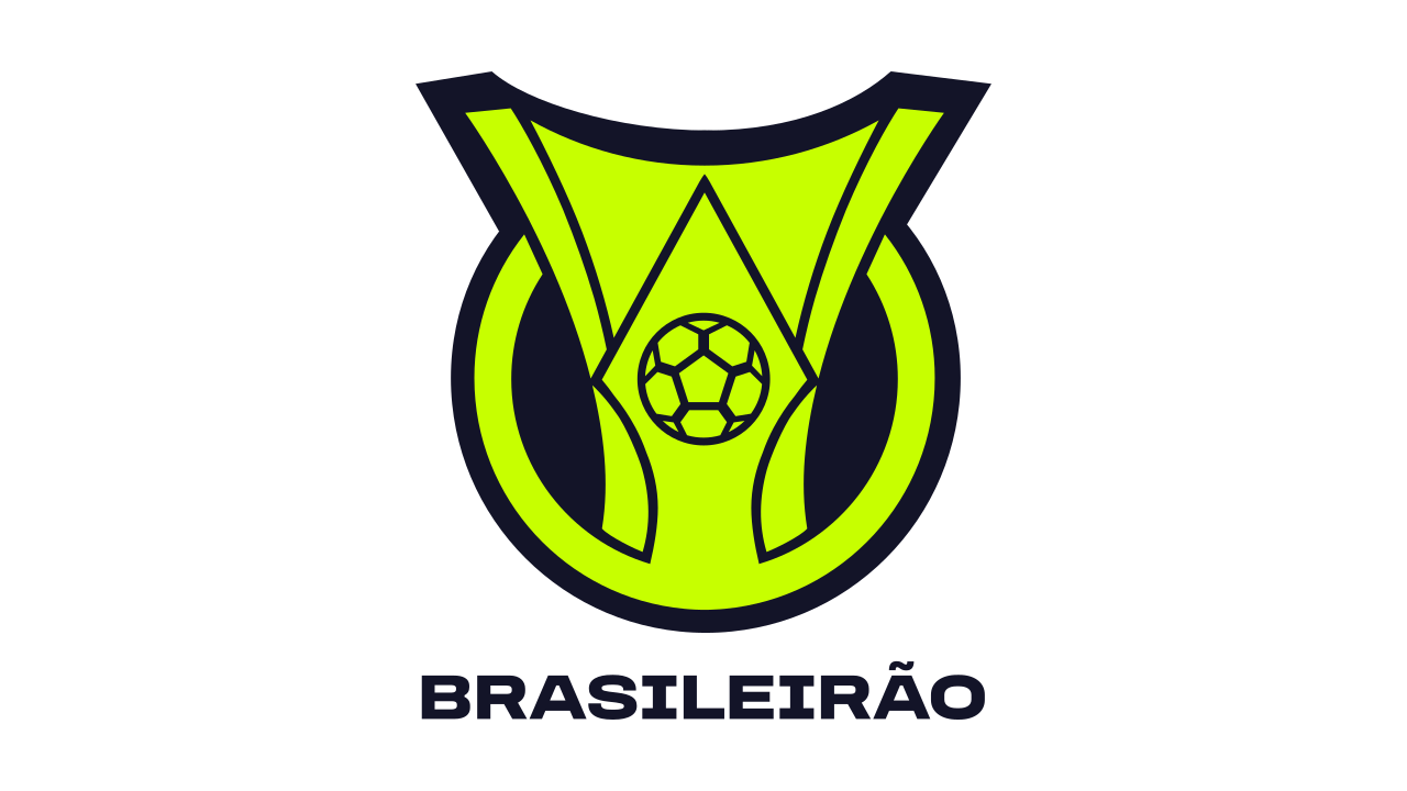 Marca do Brasileirão Série A, com troféu e bola nas cores verde e azul-marinho.