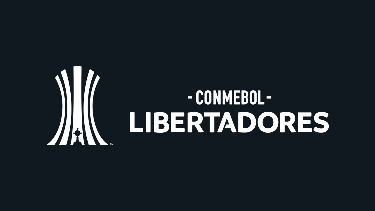Marca da CONMEBOL Libertadores, com troféu e o nome completo da competição.