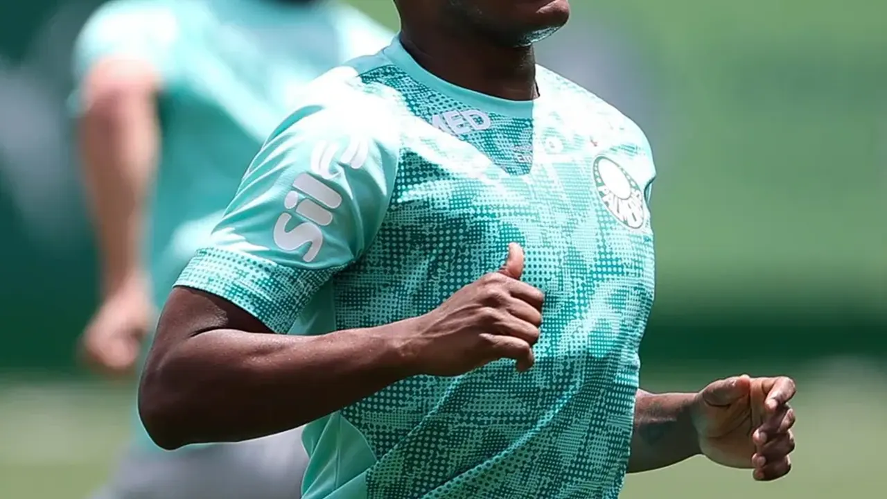 Preparação do Palmeiras na Academia de Futebol, em registro publicado em 18/10/2026. Fotografia anterior ao confronto com o Red Bull Bragantino.