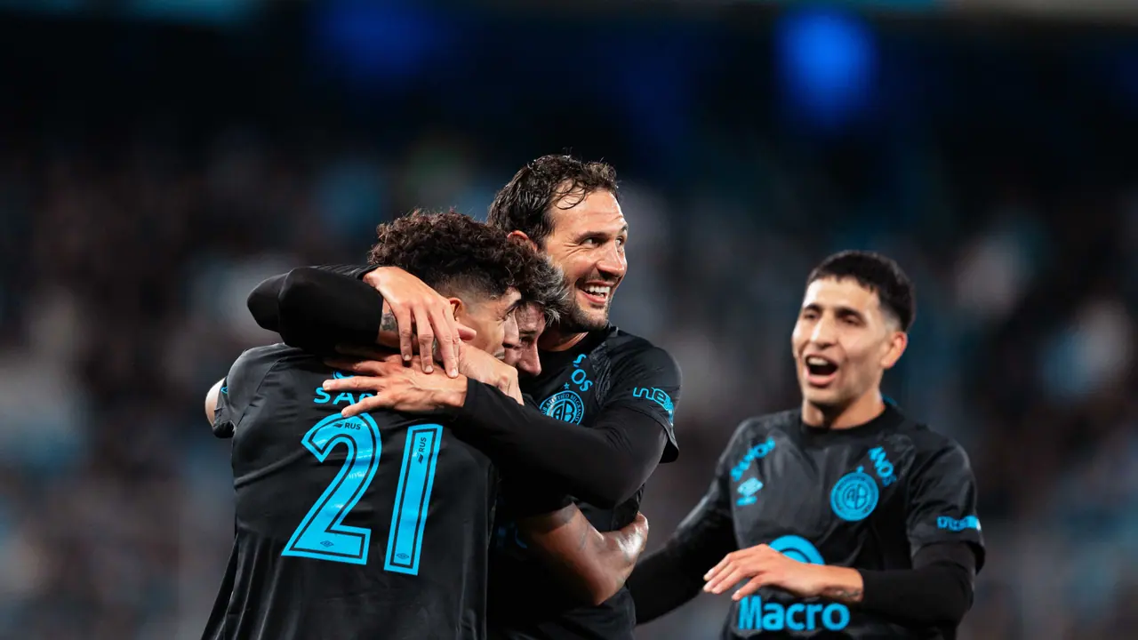 Belgrano em partida contra o Racing pelo Clausura argentino