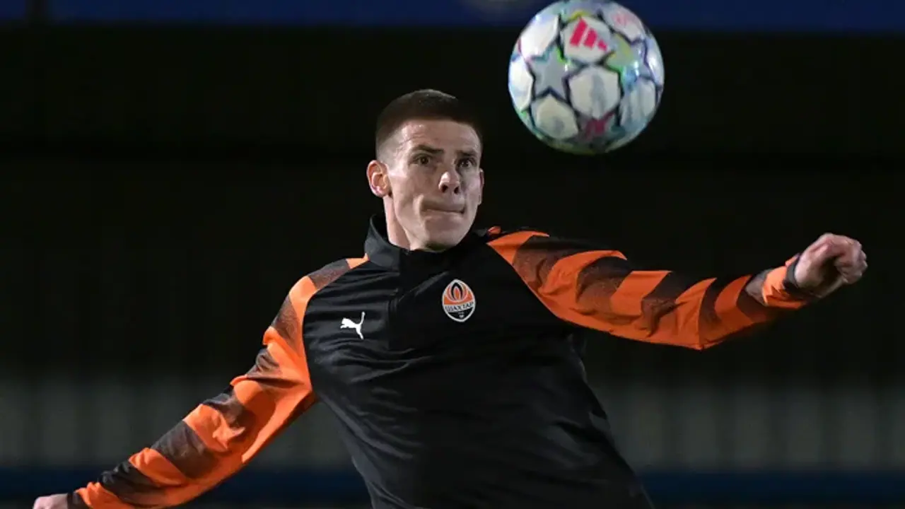 Jogadores do Shakhtar em treinamento publicado pelo clube em outubro de 2026.