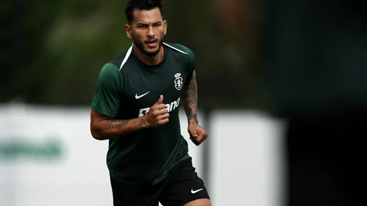 Treino do Sporting CP na preparação para o confronto com o LASK.