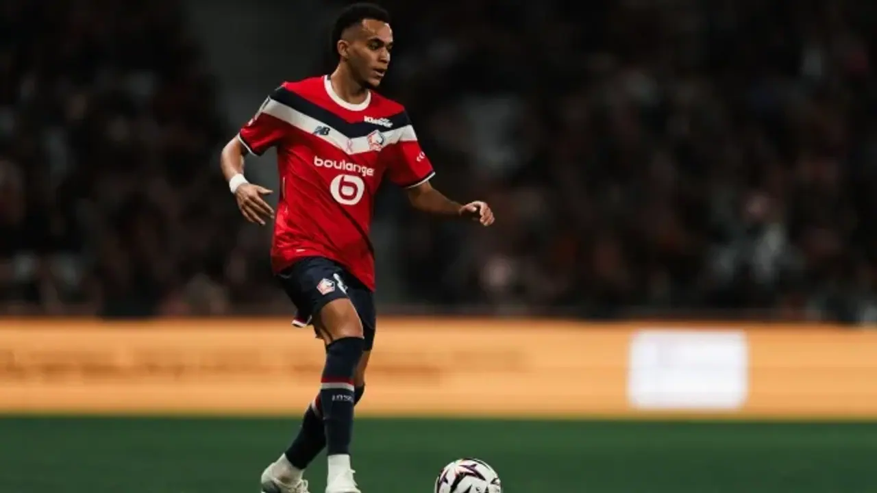 Imagem publicada pelo Lille no relato do jogo contra o Brest em 17 de outubro de 2026.